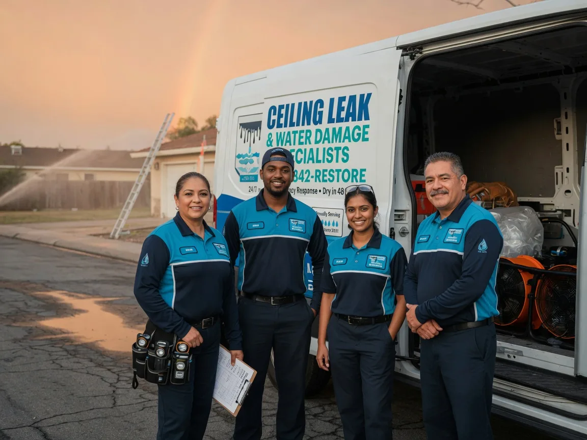 Ceiling Leak Cleanup company in Redwood City, CA